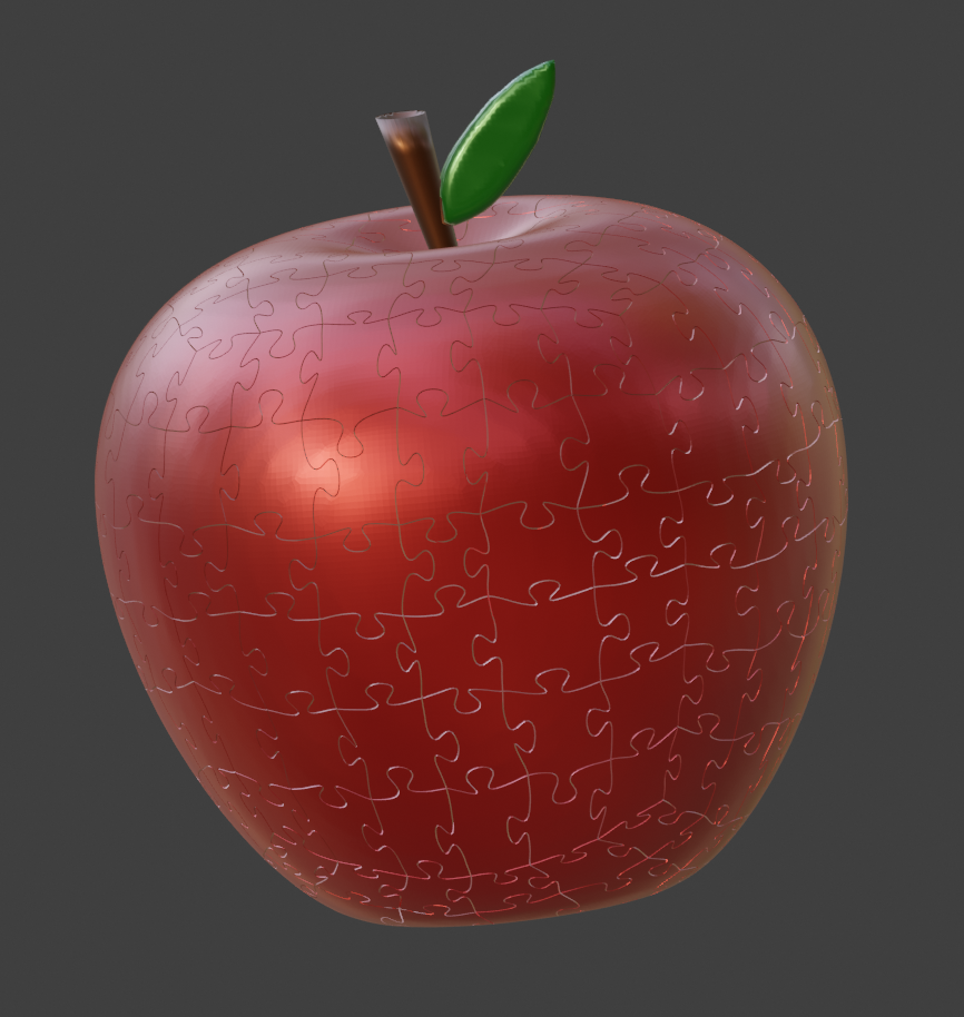 Free STL file 3D Apple Puzzle・3D printer model to download・Cults
